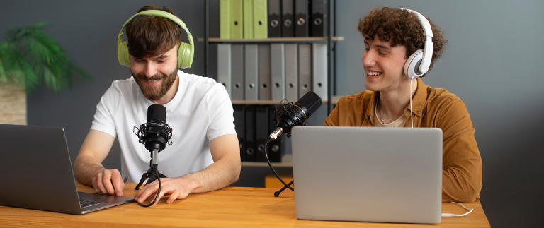 Business podcasts at different levels