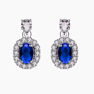 Blue Stone Earrings