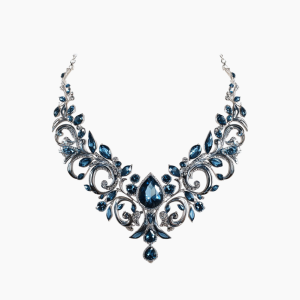 Blue Fancy Necklace