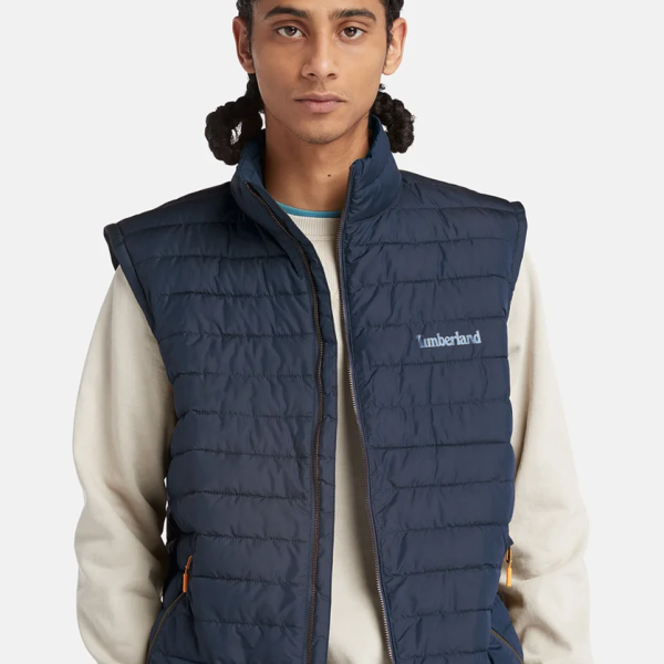 Men’s Epiq Down Vest – Gum Tree/Blue