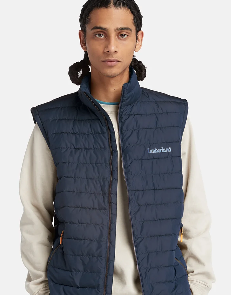 Men’s Epiq Down Vest – Gum Tree/Blue