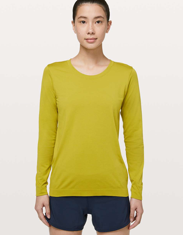 Bright Moss Fleece Long Sleeve Top