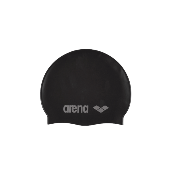 HydroFlex Elite Professional Black Silicone Swimming Cap with High Stretch Durable Material,