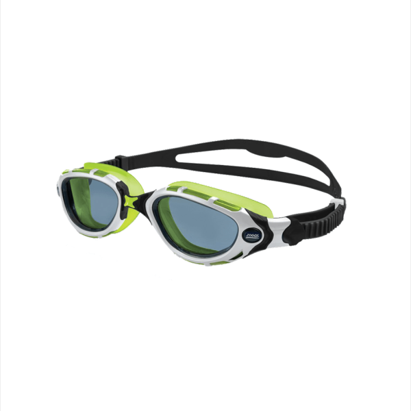 Swimming Goggles with UV Protection, Adjustable Silicone Strap and Leak-Proof Performance Fit